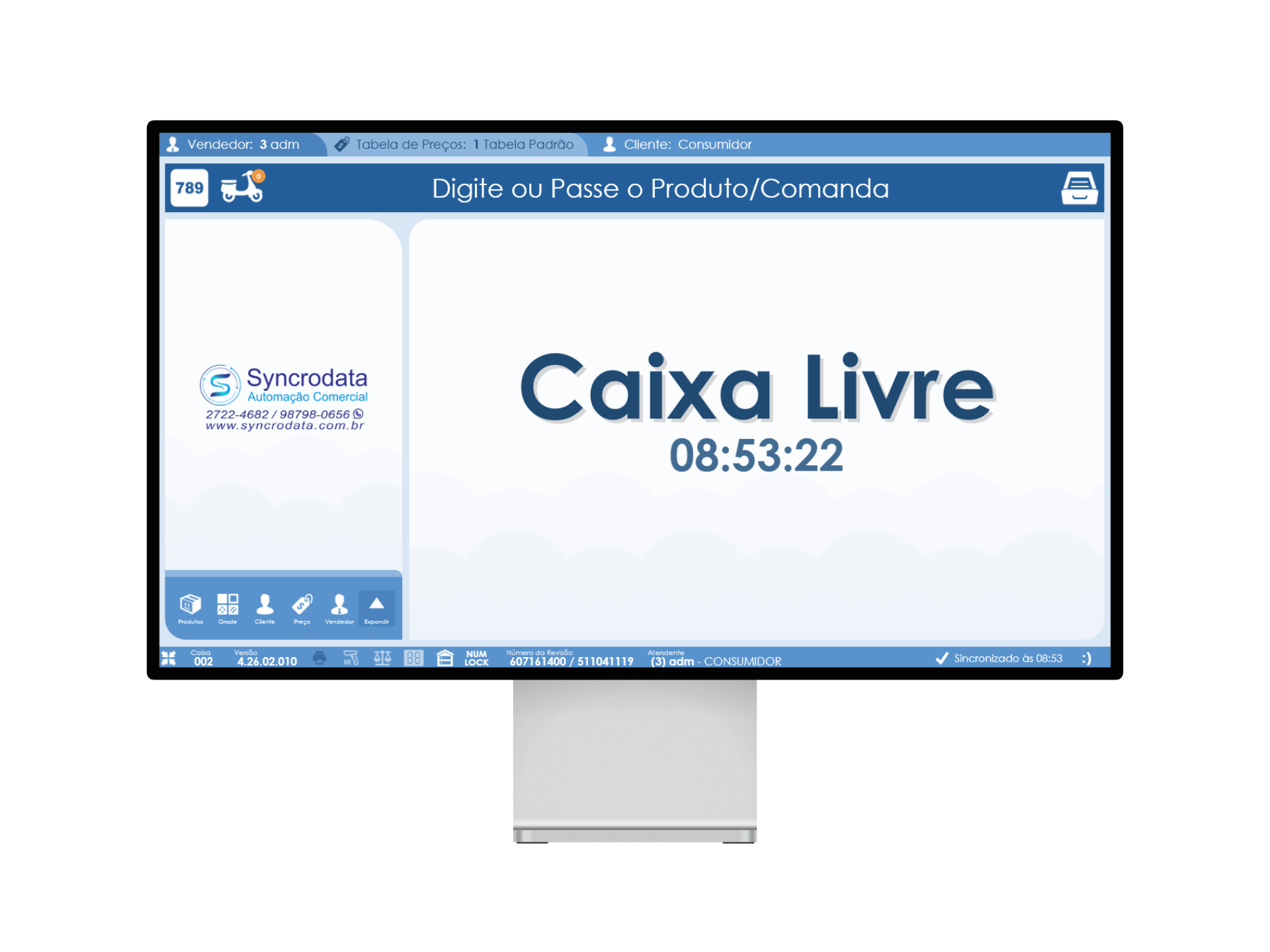 Syncrodata PDV - Frente de Caixa Windows